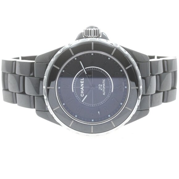 CHANEL J12 Intense Black H3829 black Dial Automatic Men's Watch - Picture 2 of 11